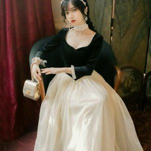 Cinderella Medieval Velvet Gown5824